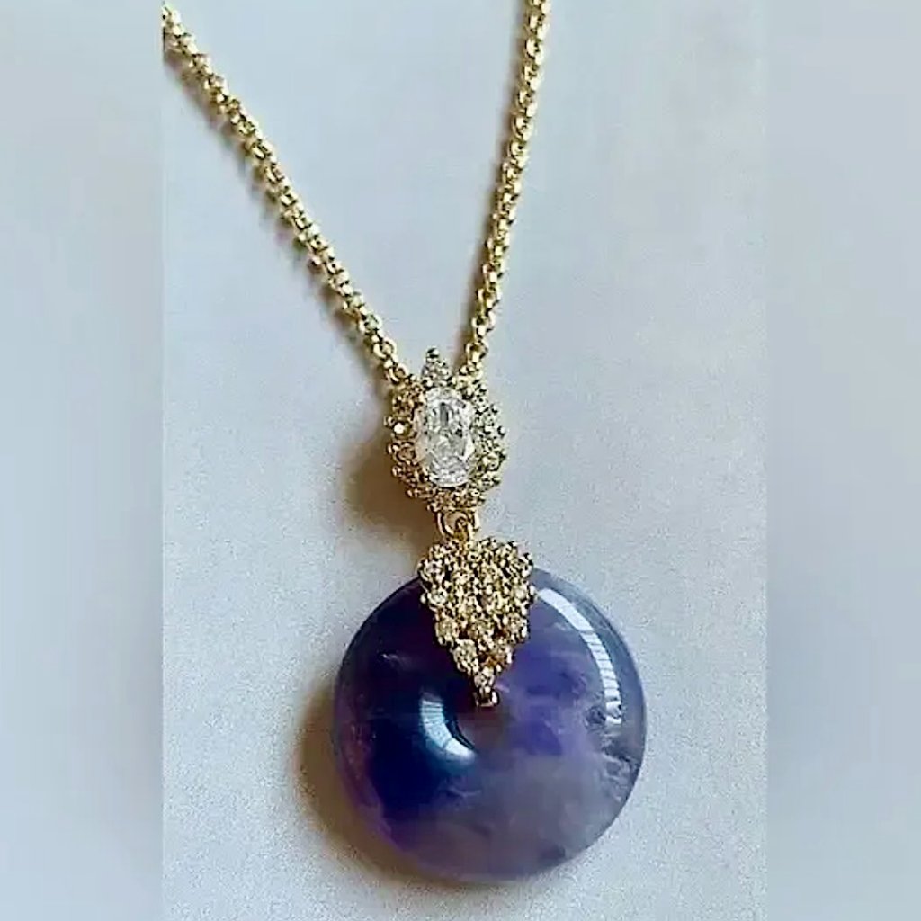 Purple Haze Necklace By Tramp + Thieves